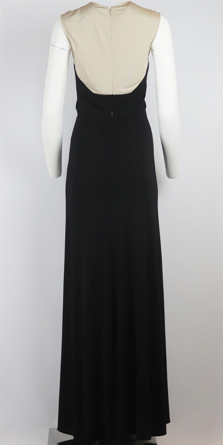 ELIE SAAB DRAPED JERSEY GOWN FR 38 UK 10