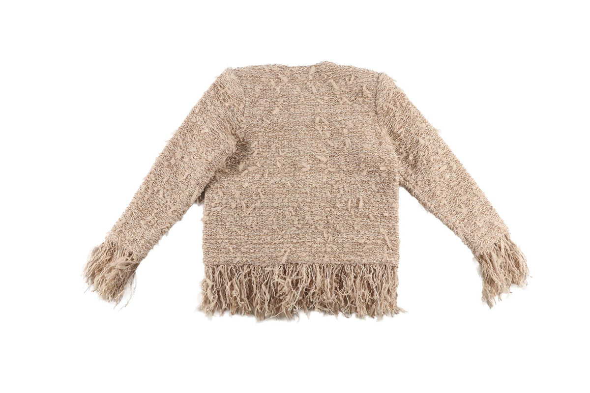BALMAIN NUDE KIDS GIRLS JACKET 6 YEARS