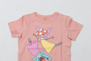 STELLA MCCARTNEY PEACH KIDS GIRLS T-SHIRT 5 YEARS
