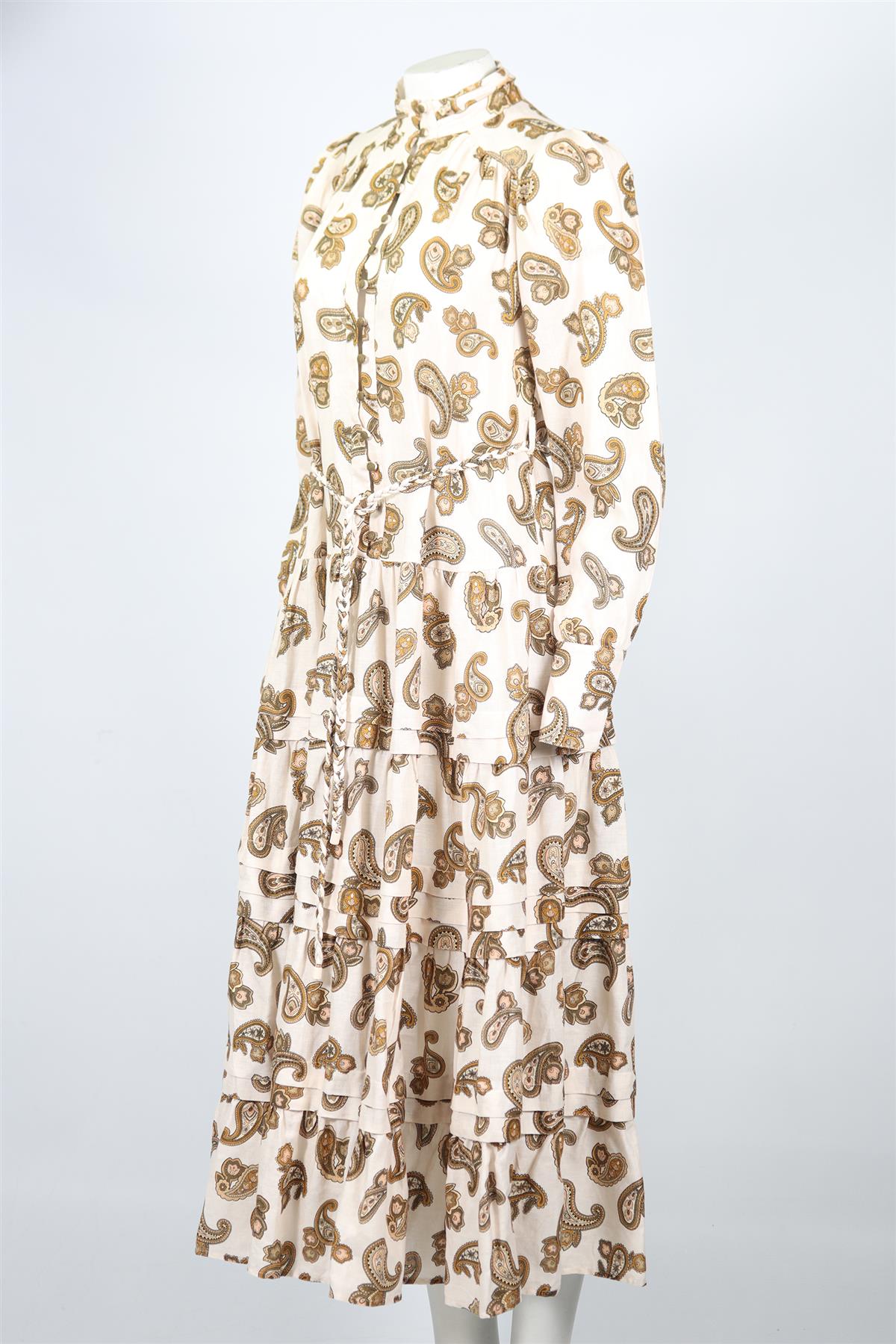 ALÉMAIS LINEN MAXI DRESS UK 8