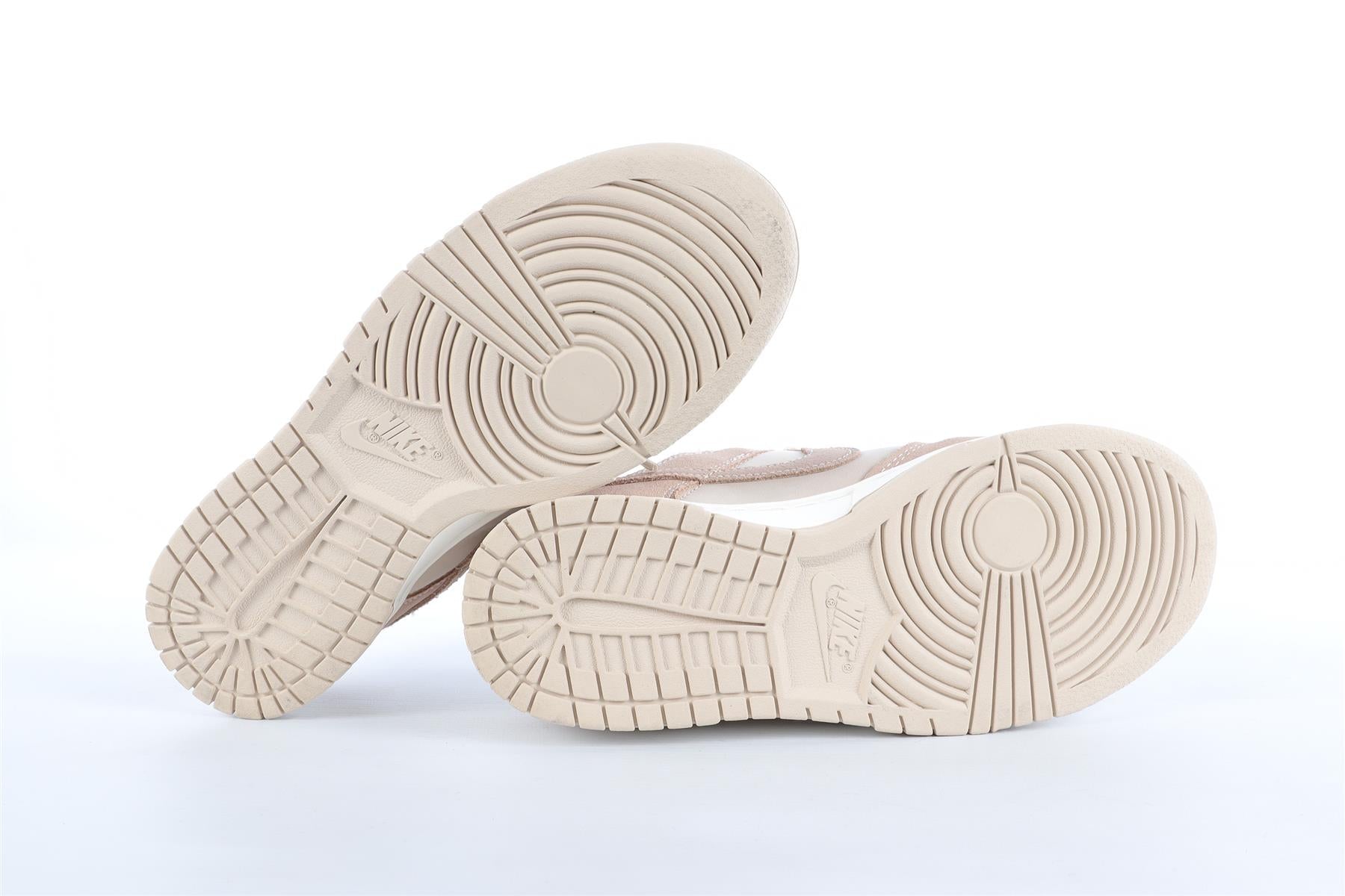 NIKE BEIGE DUNK LOW SANDDRIFT HEMP SNEAKERS EU 38.5 UK 5 US 7.5