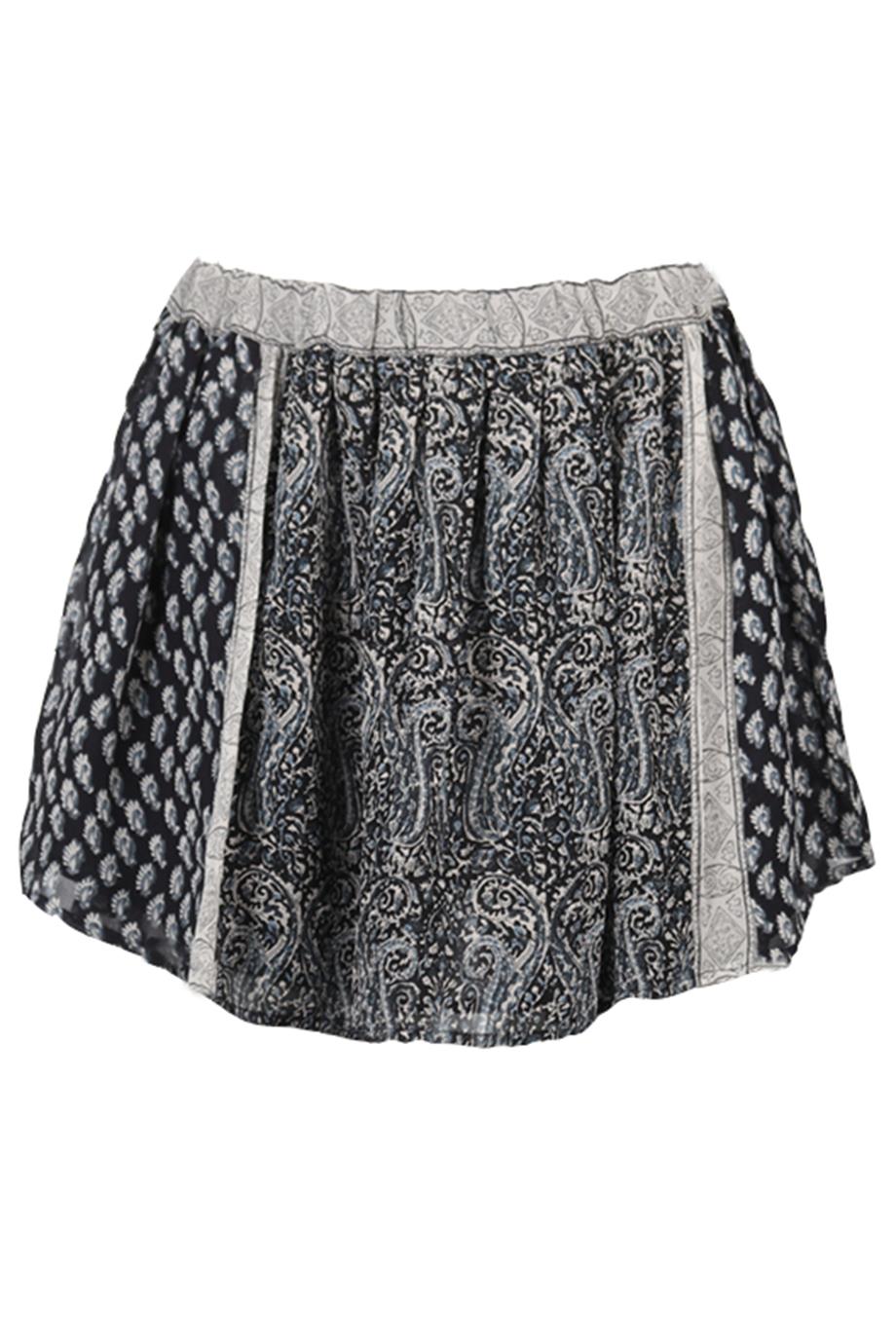 ULLA JOHNSON SILK MINI SKIRT US 2 UK 6