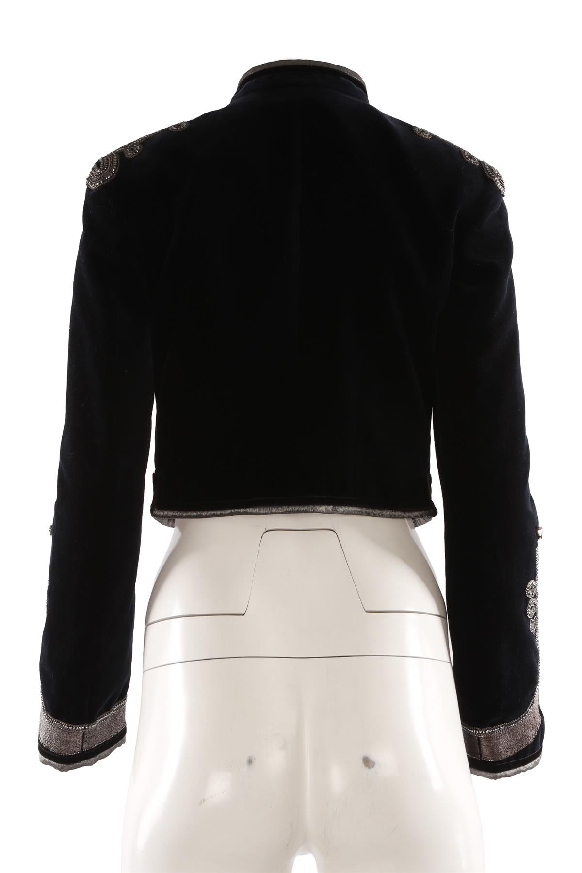 BLUE VELVET JACKET