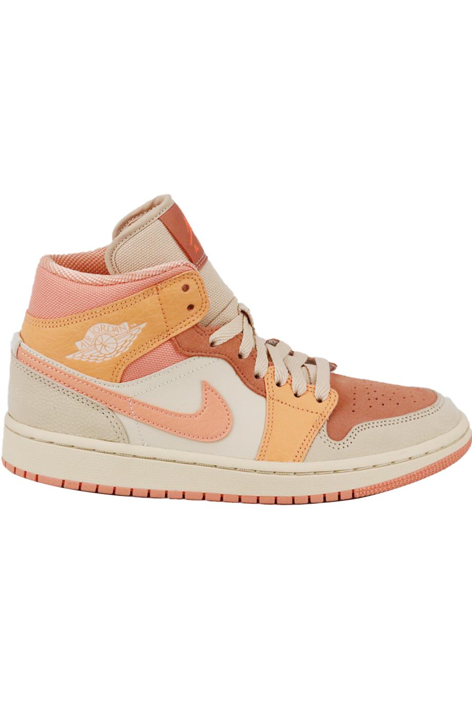 NIKE AIR JORDAN 1 LEATHER AND SUEDE HIGH TOP SNEAKERS EU 38.5 UK 5 US 7.5