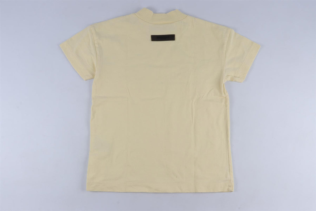 ESSENTIALS YELLOW KIDS BOYS T-SHIRT 6-7 YEARS
