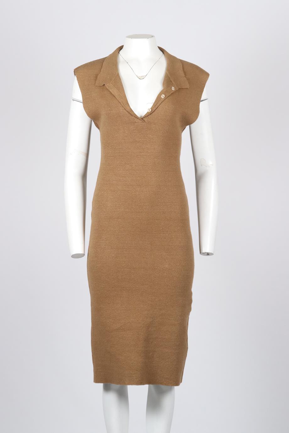 JACQUEMUS LINEN MIDI DRESS FR 40 UK 12