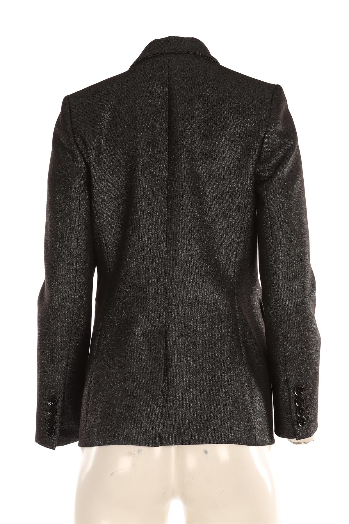ME + EM GREY WOVEN JACKET UK 6
