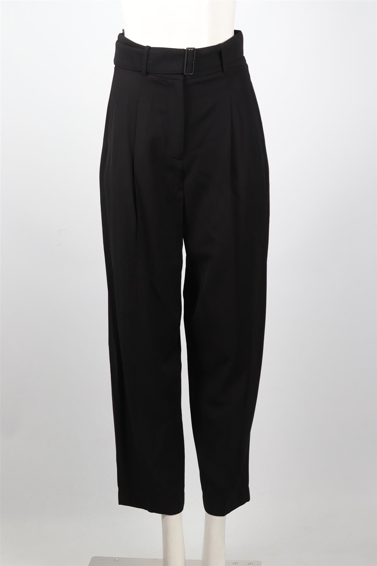 JOSEPH WOOL BLEND TROUSERS FR 36 UK 8