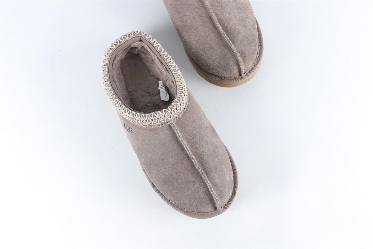 UGG GREY SUEDE SLIPPERS EU 38 UK 5 US 7