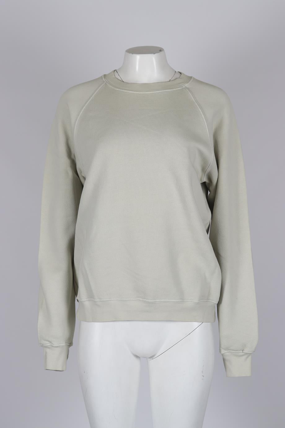 LES TIEN COTTON JERSEY SWEATSHIRT SMALL