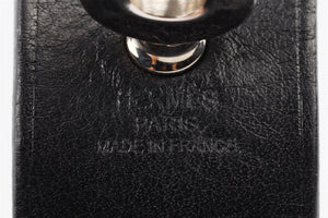 HERMÈS BLACK 2014 HIP HOP LEATHER BRACELET