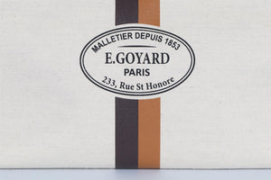 GOYARD BEIGE NÉCESSAIRE CANVAS POUCH