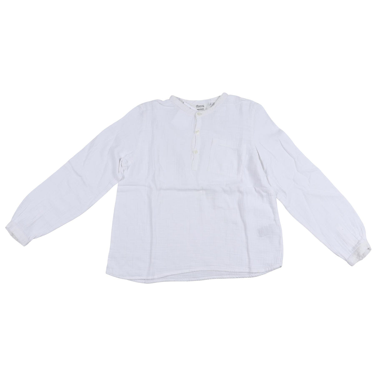 BONPOINT WHITE KIDS BOYS SHIRT 10 YEARS