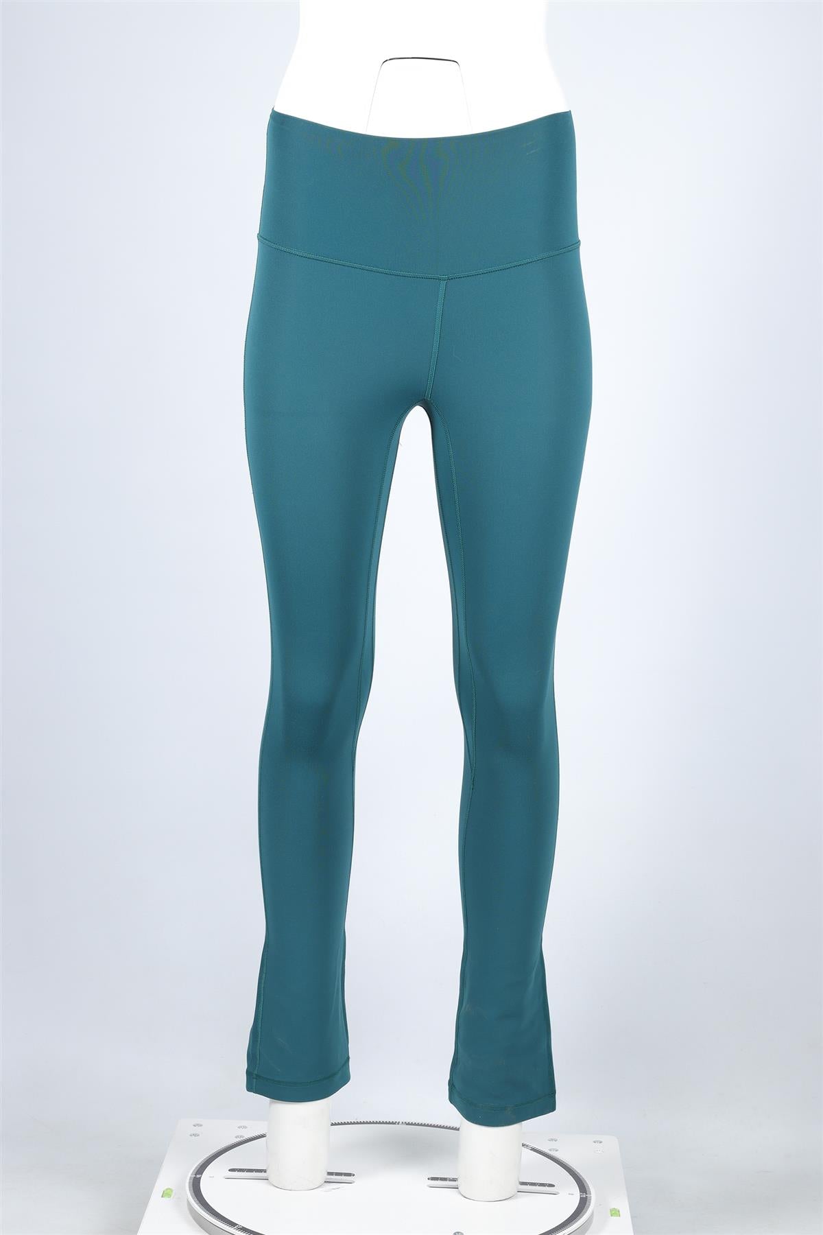 LULULEMON SEAFOAM GREEN JERSEY FLARED LEGGINGS US 0 UK 4