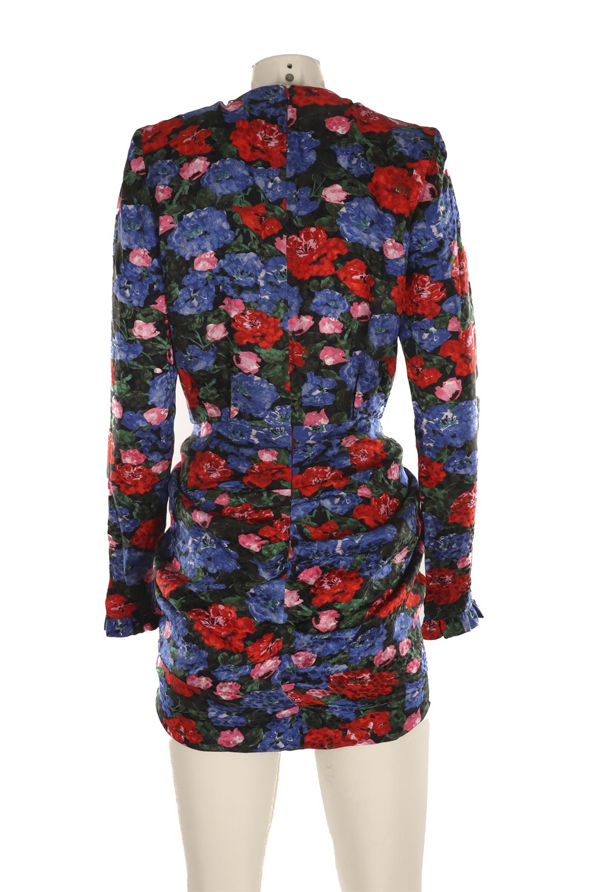 MAGDA BUTRYM MULTI SILK MINI DRESS UK 6