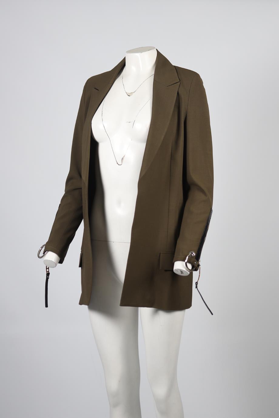 ANTHONY VACARELLO WOOL BLEND BLAZER FR 36 UK 8