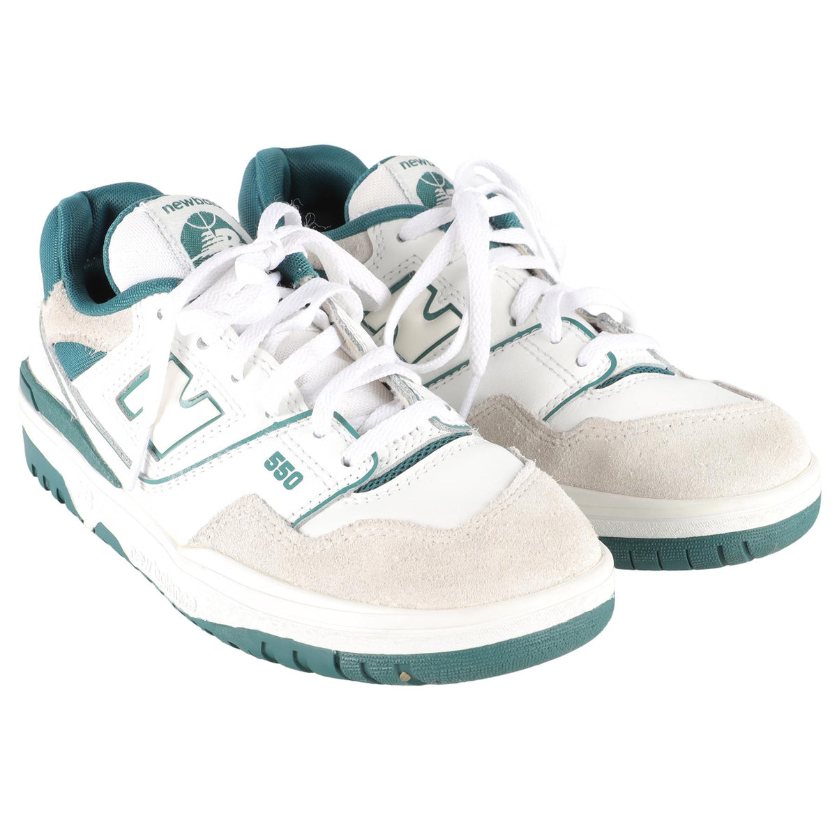 NEW BALANCE WHITE KIDS BOYS SNEAKERS EU 34.5 UK 2 US 2.5