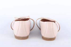 CHRISTIAN DIOR PINK KIDS GIRLS BALLET FLATS EU 35 UK 2 US 3