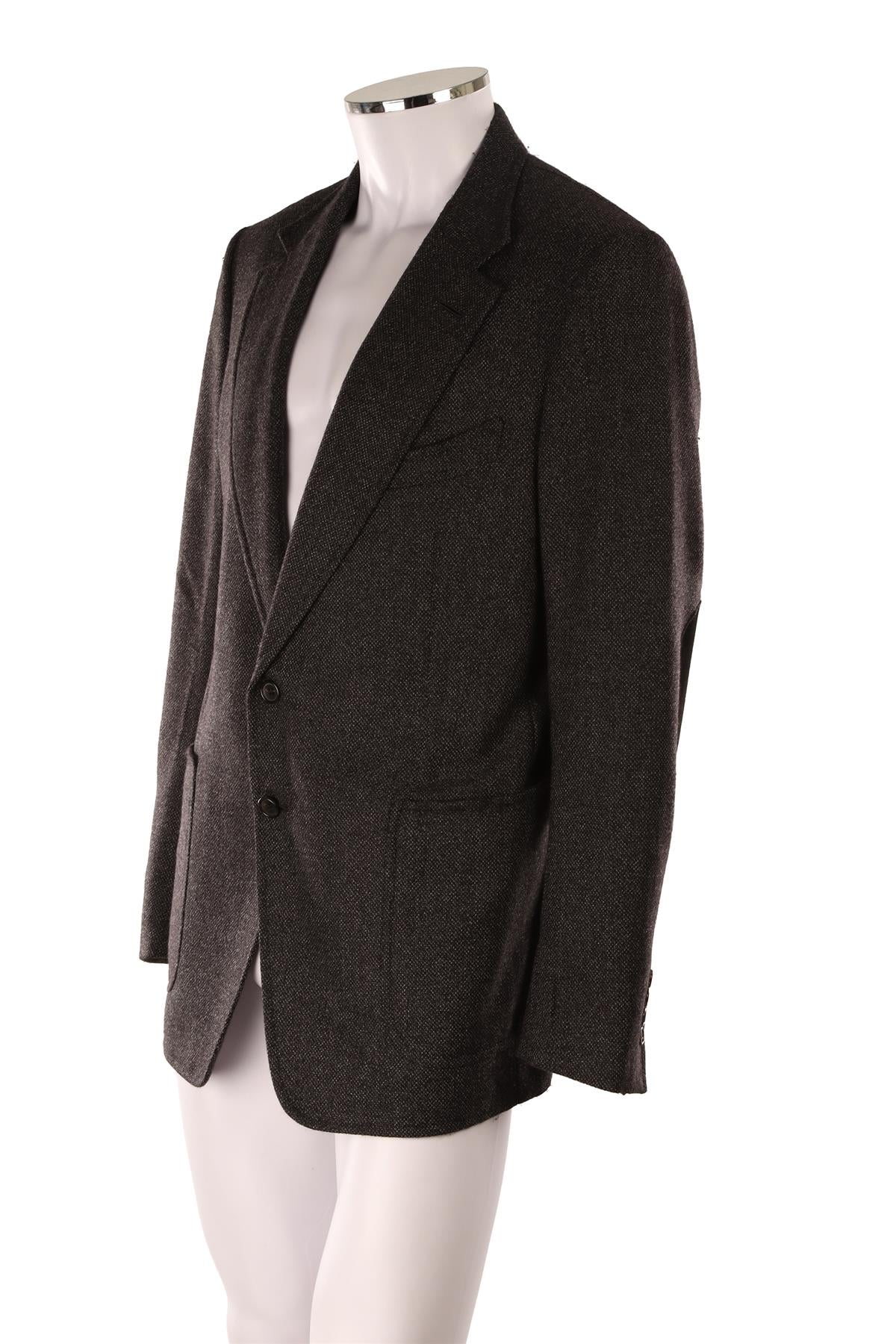 TOM FORD MEN'S GREY WOOL BLAZER IT 56 UK/US 46