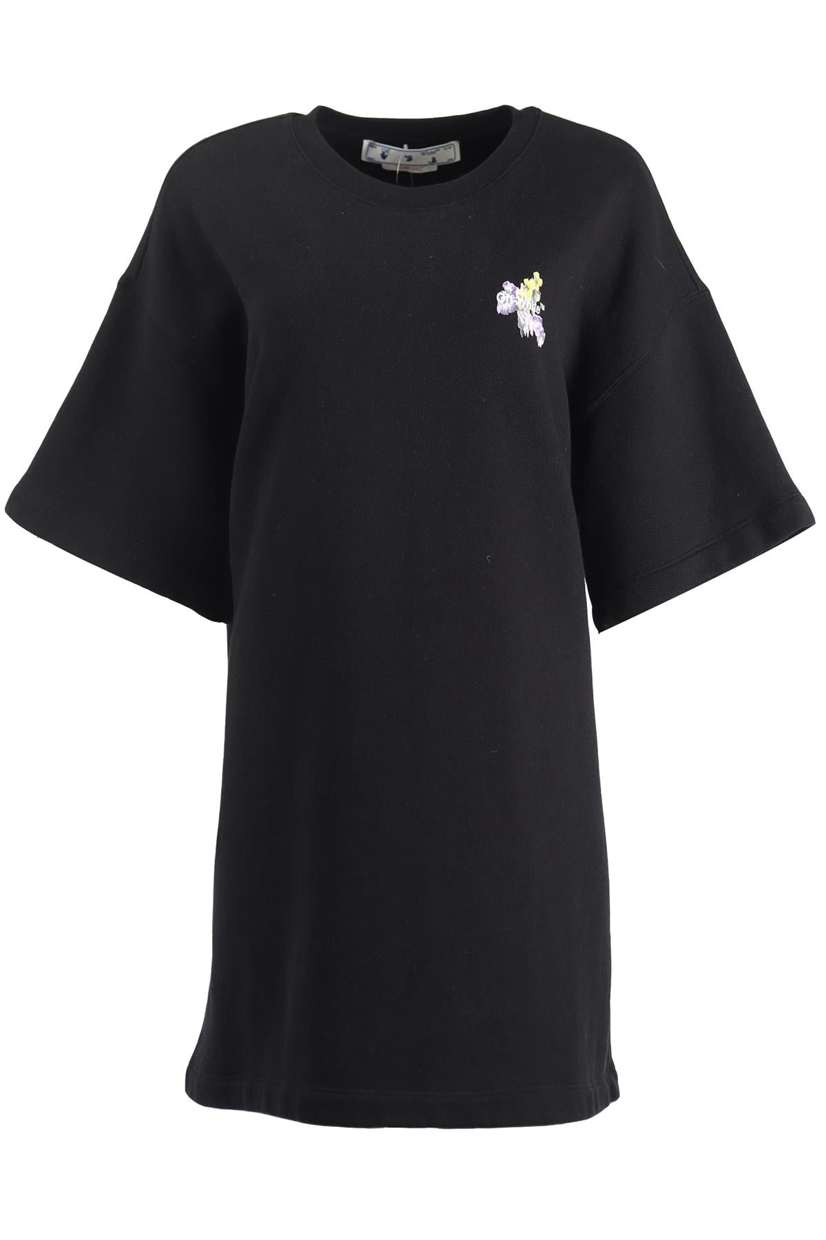 OFF-WHITE C/O VIRGIL ABLOH COTTON MINI DRESS SMALL