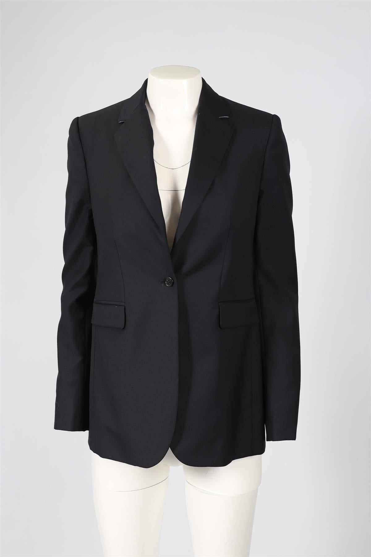JOSEPH NAVY WOOL BLAZER IT 38 UK 6