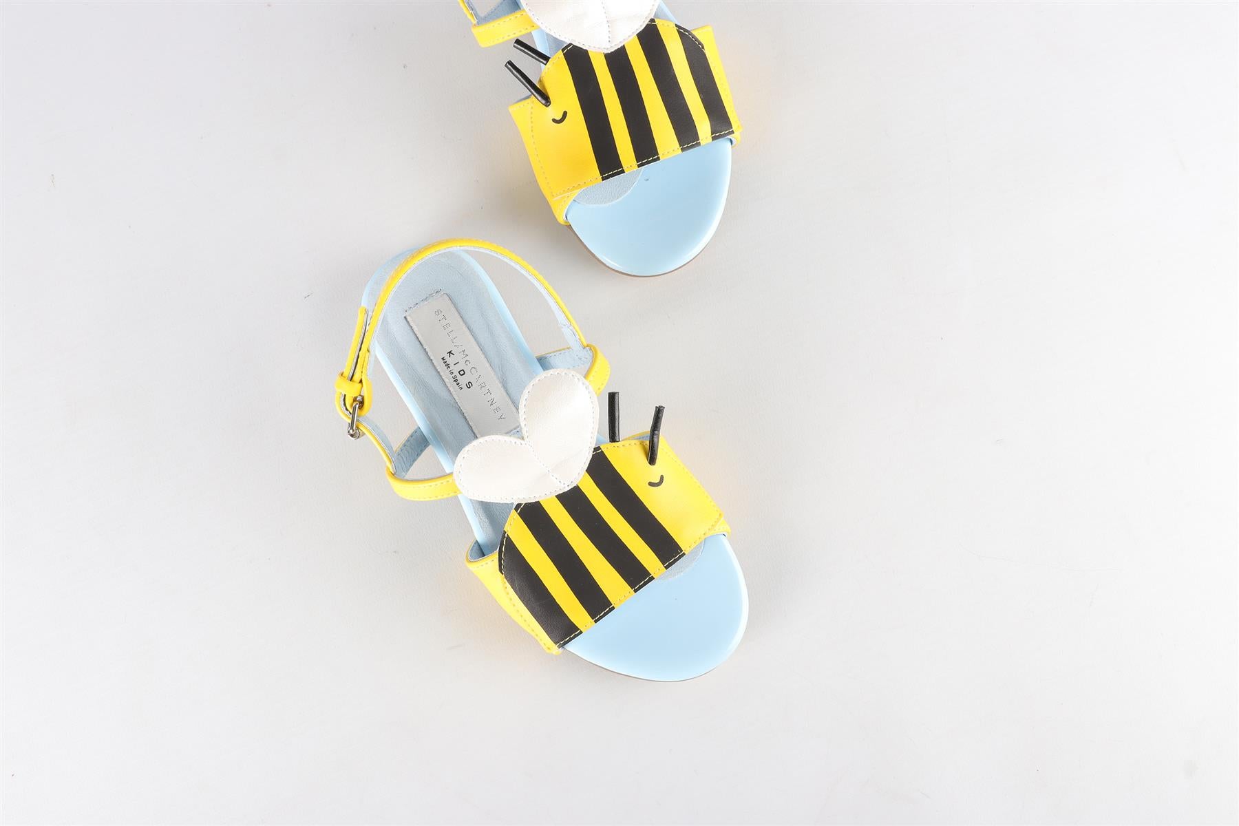 STELLA MCCARTNEY YELLOW KIDS GIRLS SANDALS EU 28 UK 10 US 11