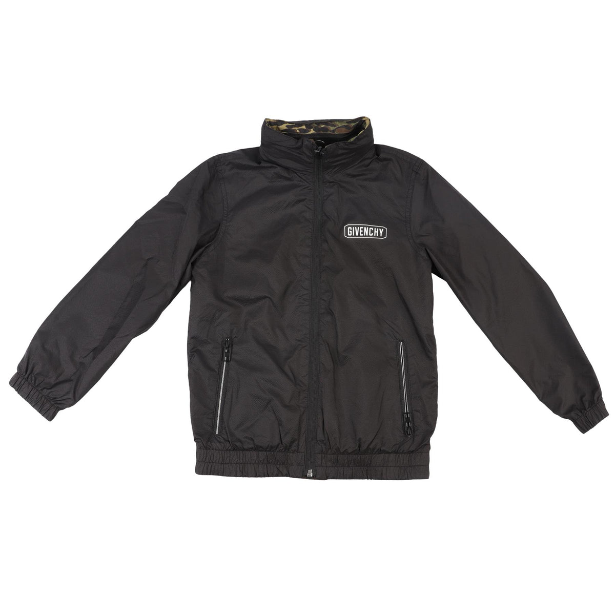 GIVENCHY BLACK KIDS BOYS JACKET 8 YEARS
