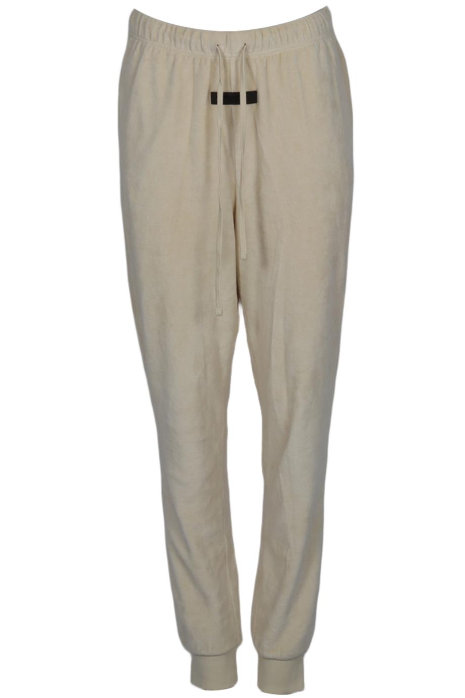 FEAR OF GOD ESSENTIALS VELVET TRACK PANTS MEDIUM