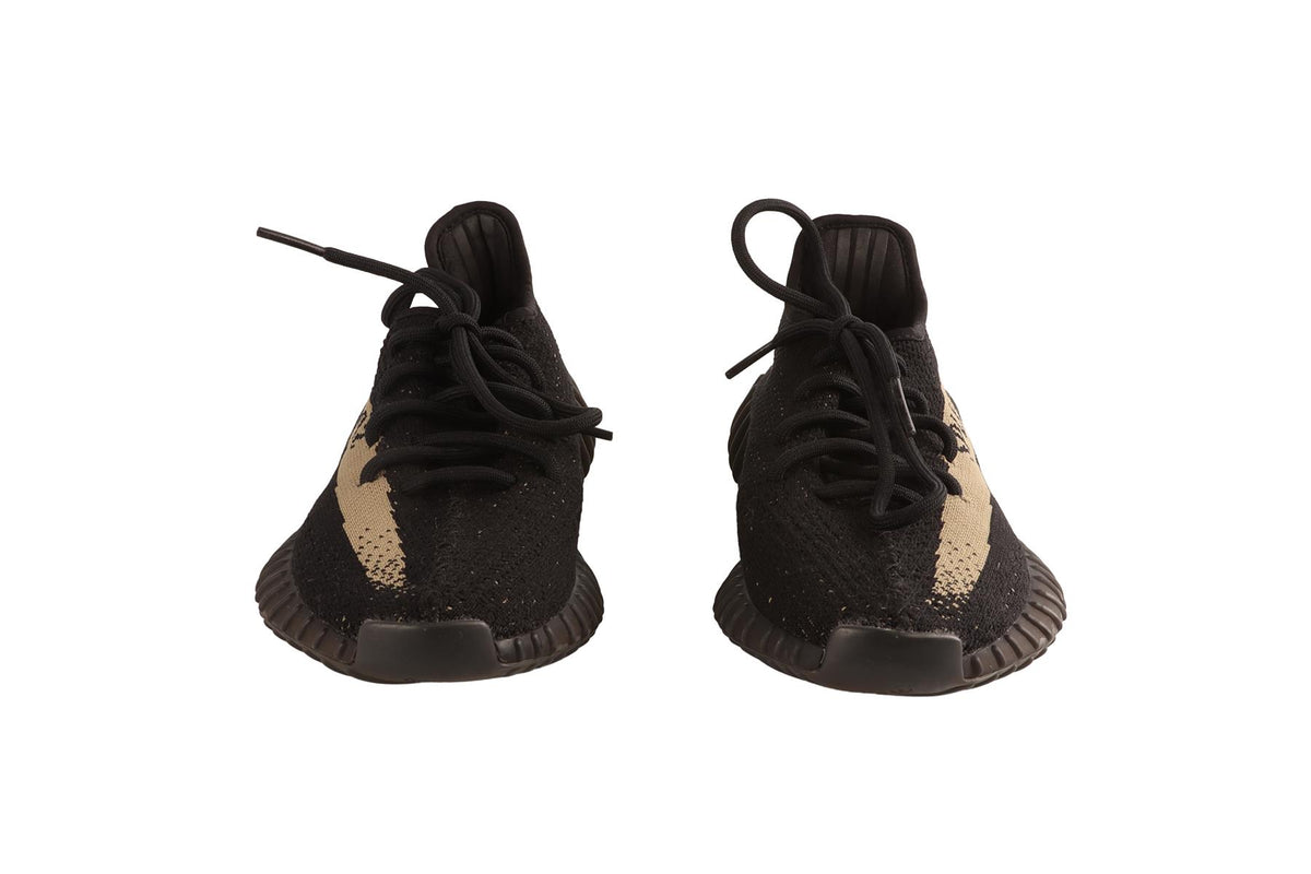 ADIDAS YEEZY BLACK BOOST 350 V2 PRIMEKNIT SNEAKERS EU 39 ⅓ UK 6 US 6.5