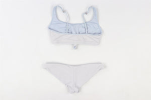 FRANKIES BIKINIS BLUE BIKINI MEDIUM