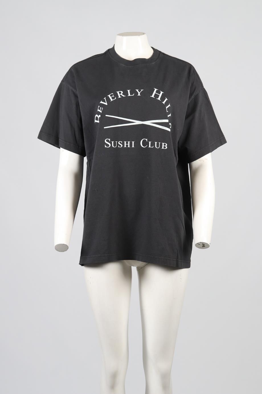 STAMPD + MATSUHISA COTTON T-SHIRT SMALL