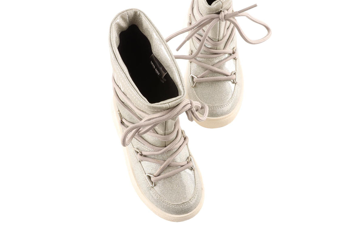 MOON BOOT SILVER KIDS GIRLS BOOTS EU 27 UK 9 US 10