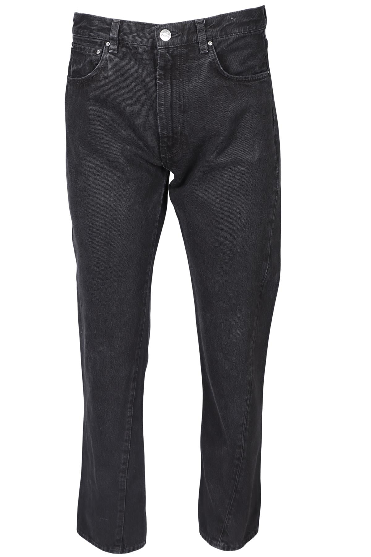 TOTEME BLACK HIGH RISE STRAIGHT LEG JEANS W29 UK 10-12
