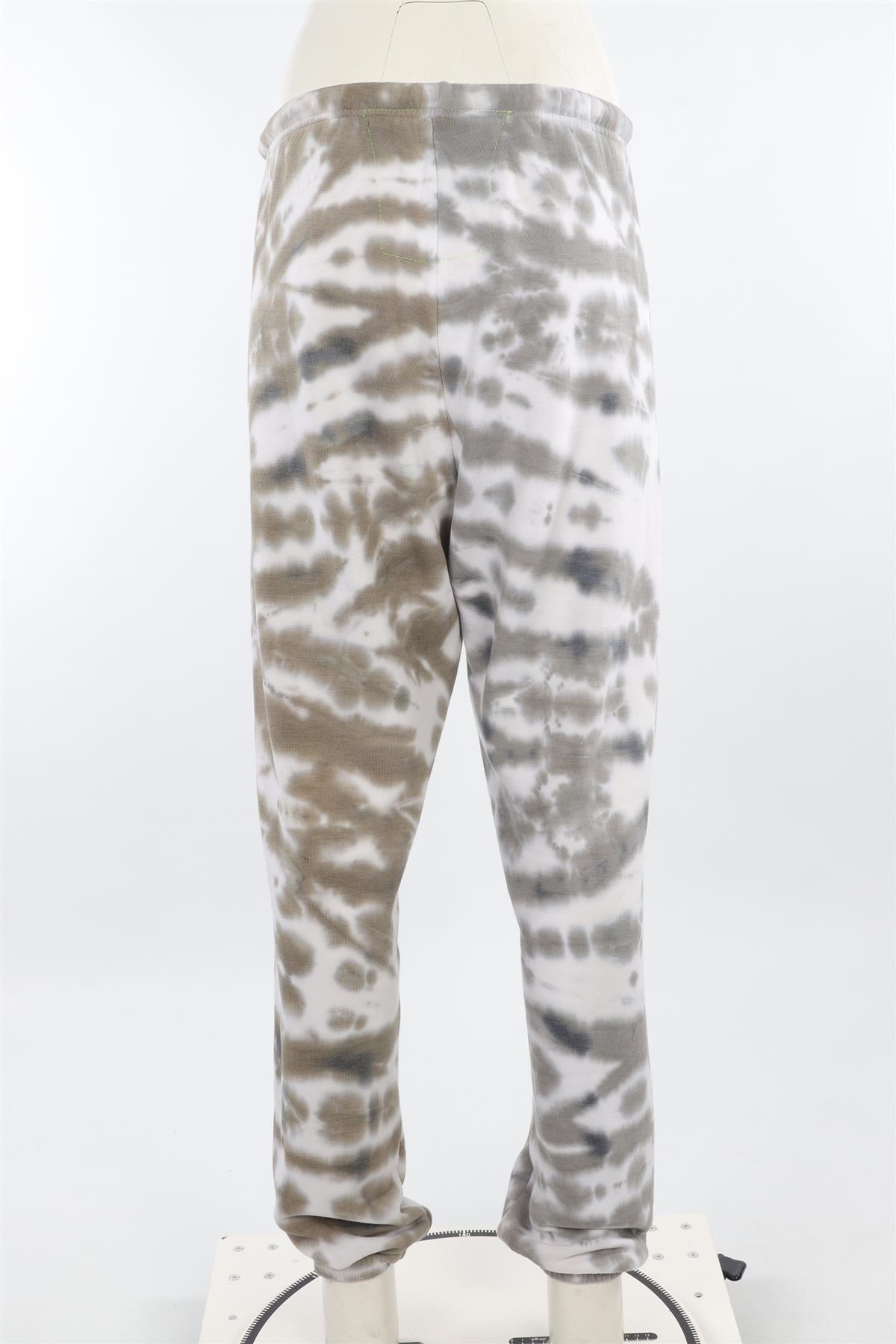 AVIATOR NATION GREEN COTTON TRACK PANTS MEDIUM