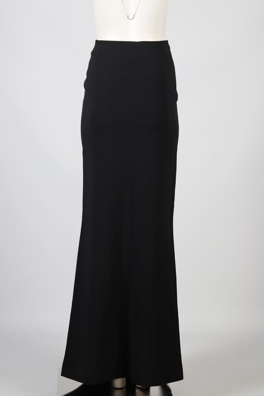 MUGLER CREPE MAXI SKIRT FR 36 UK 8