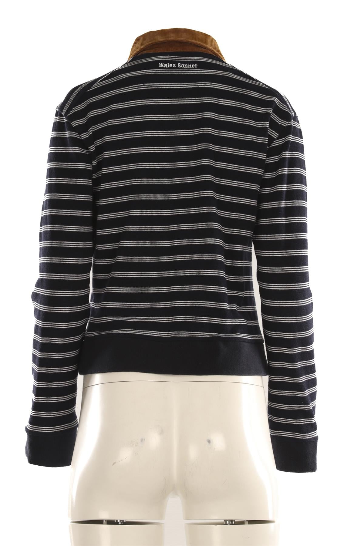 WALES BONNER NAVY COTTON TOP MEDIUM
