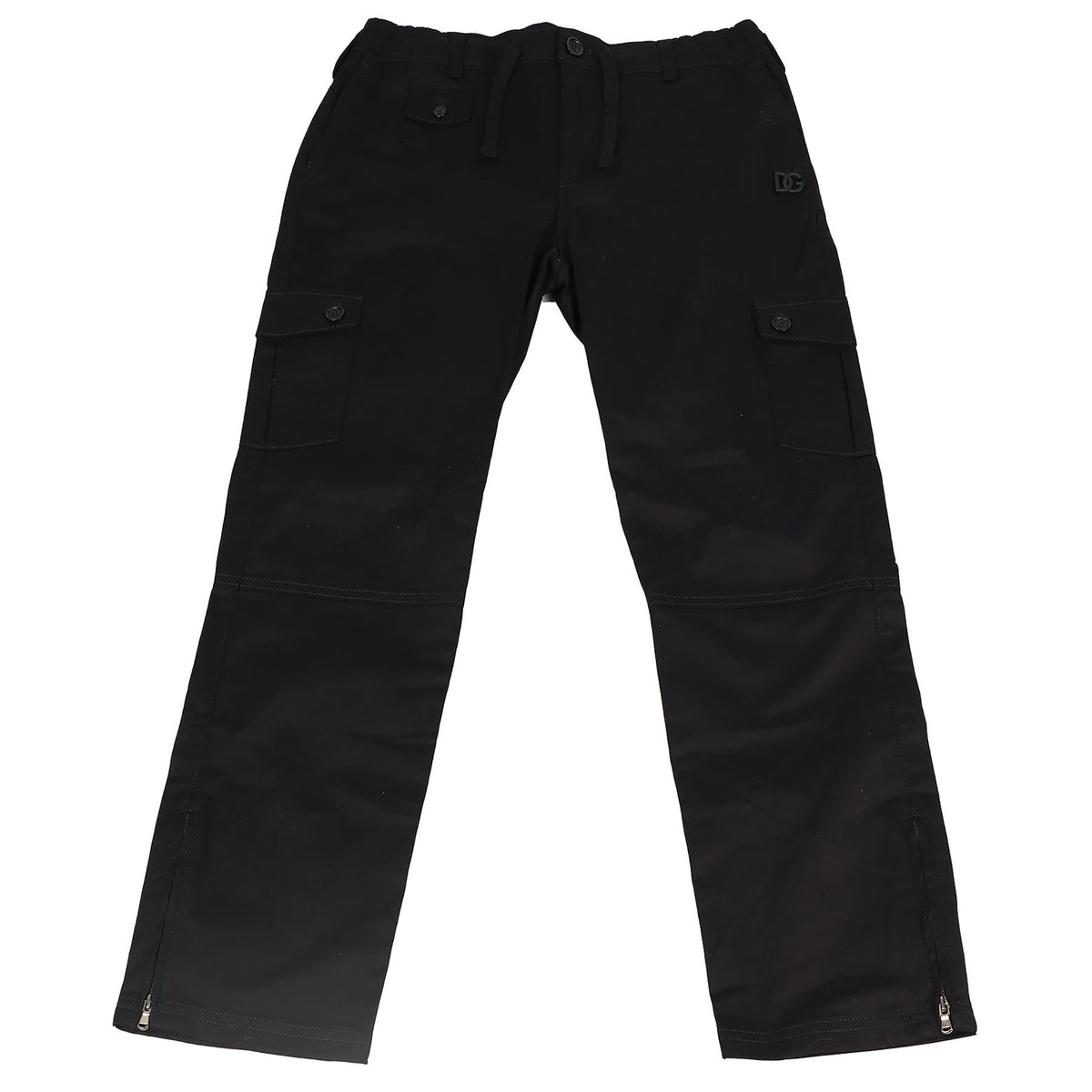 DOLCE & GABBANA KIDS COTTON BLEND PANTS 11-12 YEARS
