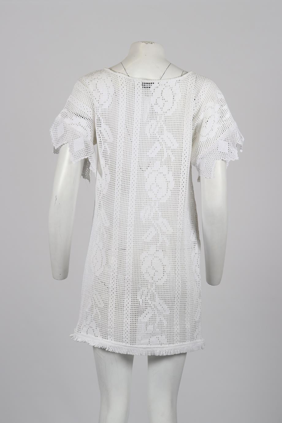 PLACE NATIONALE COTTON MINI DRESS ONE SIZE