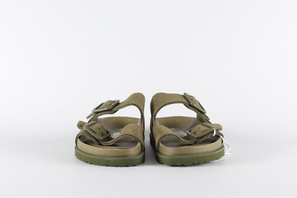 BIRKENSTOCK 1774 KHAKI SUEDE SANDALS EU 38 UK 5 US 8