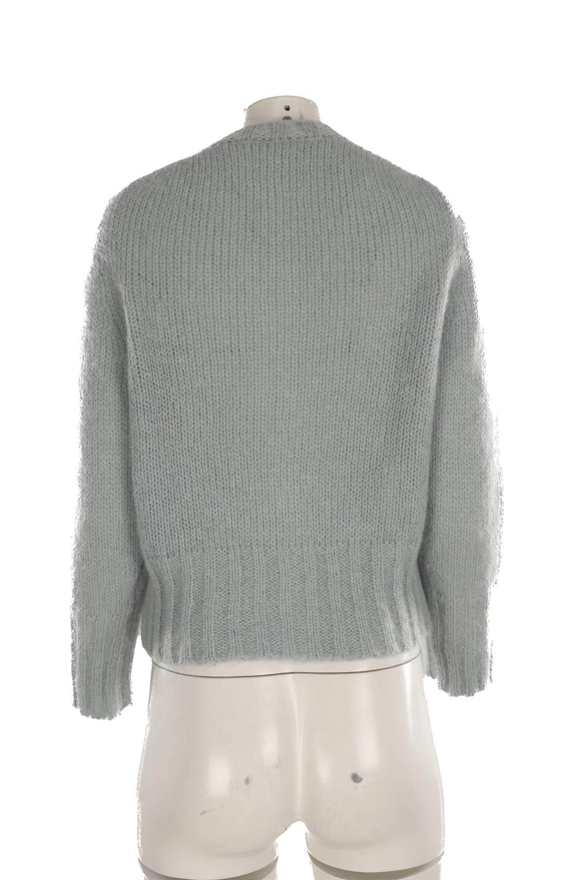 ERDEM BLUE MOHAIR CARDIGAN SMALL