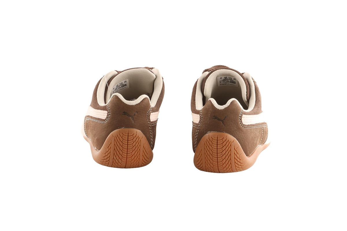 PUMA BROWN SPEEDCAT CHOCOLATE/JASMINE FLOWER SNEAKERS EU 39 UK 5.5 US 7.5