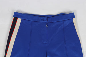 GUCCI BLUE JERSEY SKINNY PANTS XSMALL