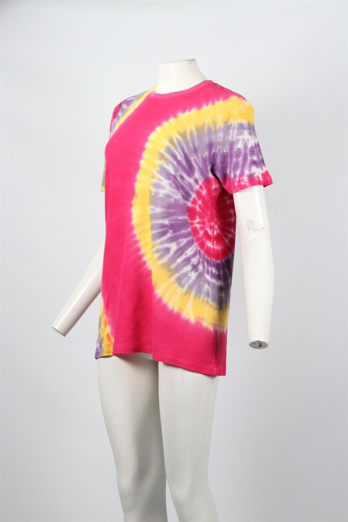 THE ELDER STATESMAN COTTON BLEND TOP SMALL