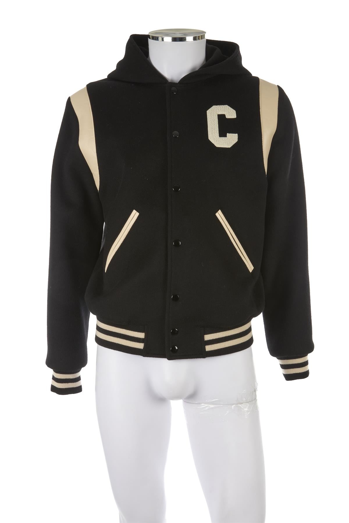 CELINE BLACK MEN'S CASHMERE JACKET IT 44