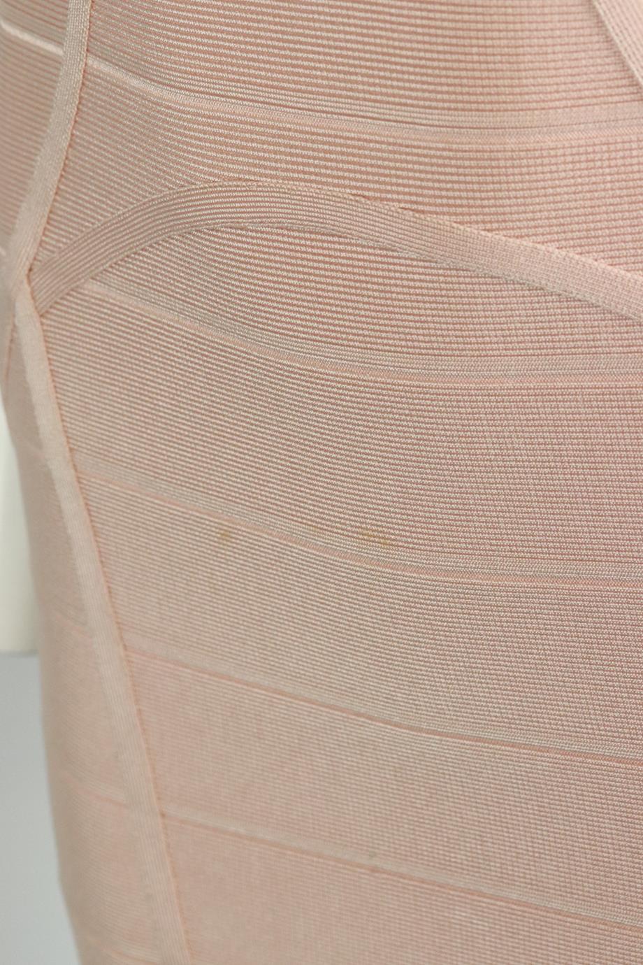 HERVE LEGER BANDAGE MINI DRESS SMALL