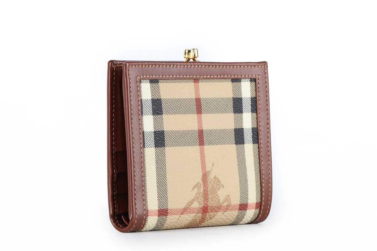 Burberry Brown Leather Wallet