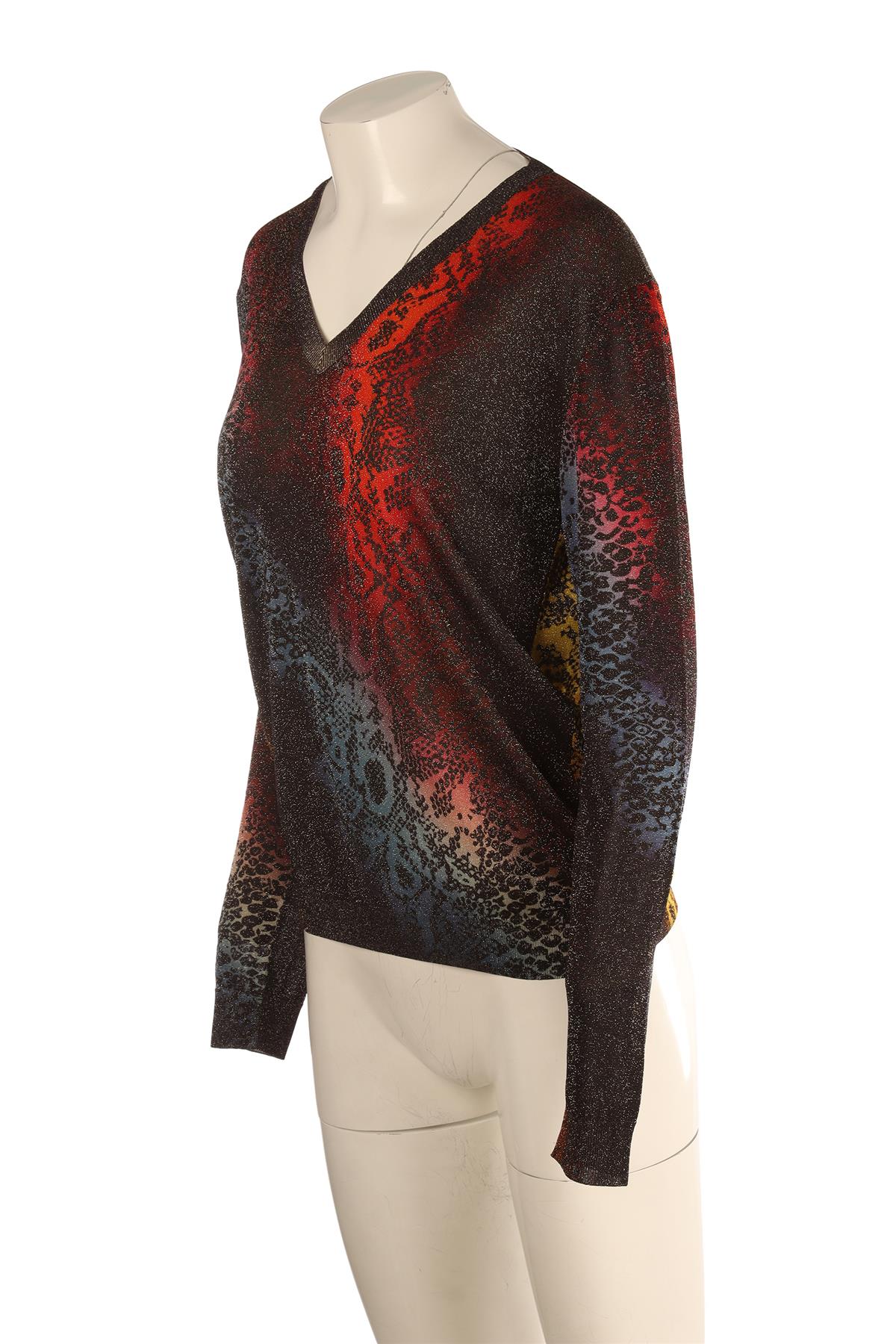 LOUIS VUITTON MULTI KNIT SWEATER MEDIUM UK 10