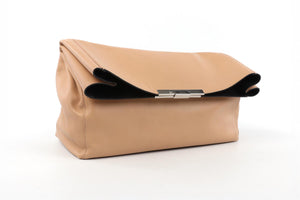 CELINE BEIGE BLADE LEATHER CLUTCH