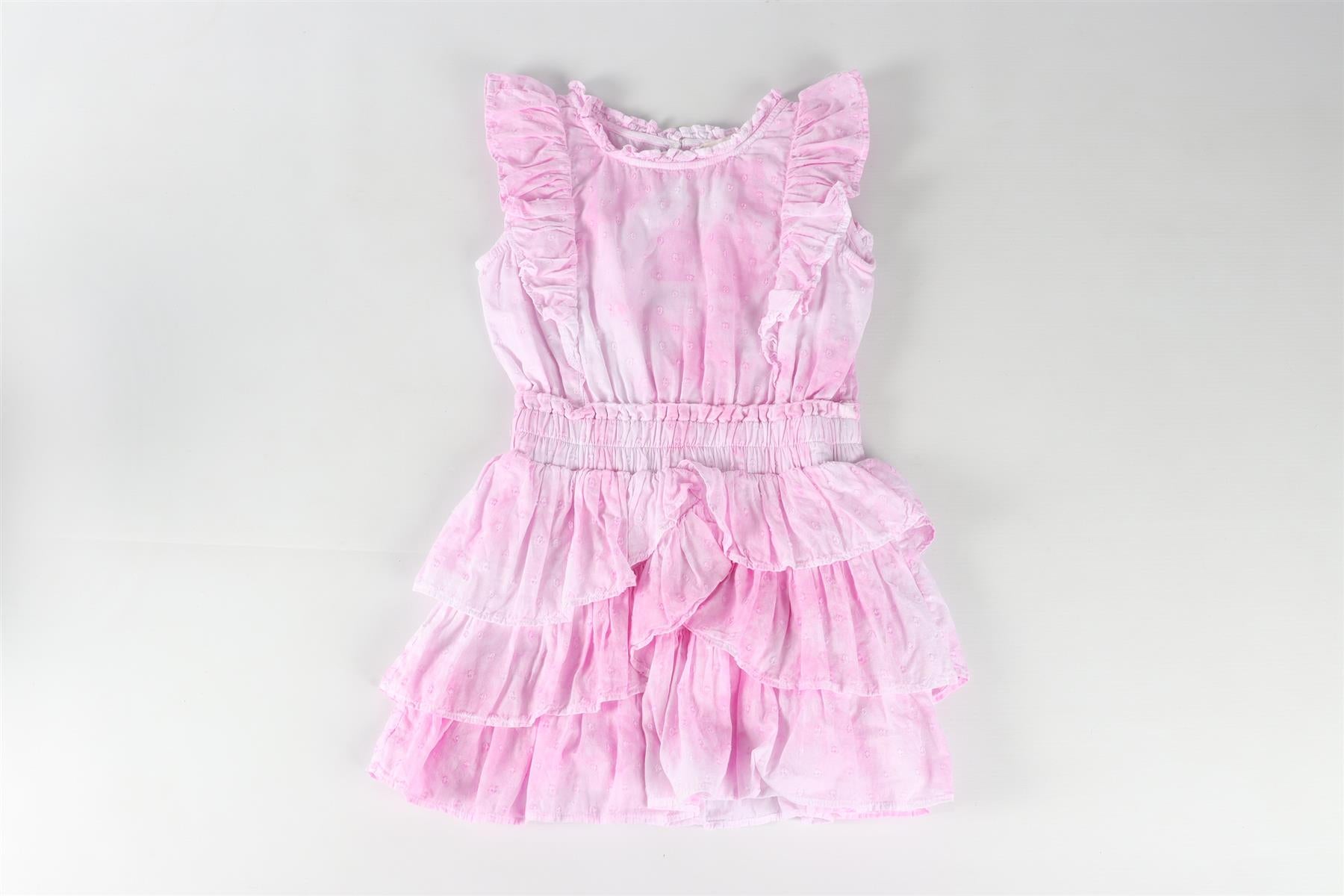 LOVESHACKFANCY PINK KIDS GIRLS COTTON DRESS 4-5 YEARS