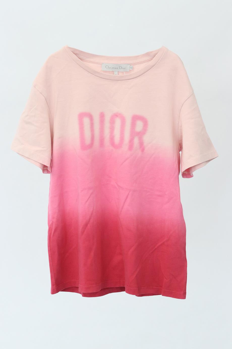 CHRISTIAN DIOR KIDS GIRLS COTTON T-SHIRT 10 YEARS